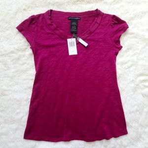 Grace Elements Small Fuschia short sleeved tee, NWT